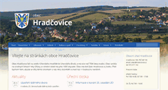 Desktop Screenshot of hradcovice.cz