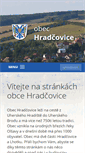 Mobile Screenshot of hradcovice.cz